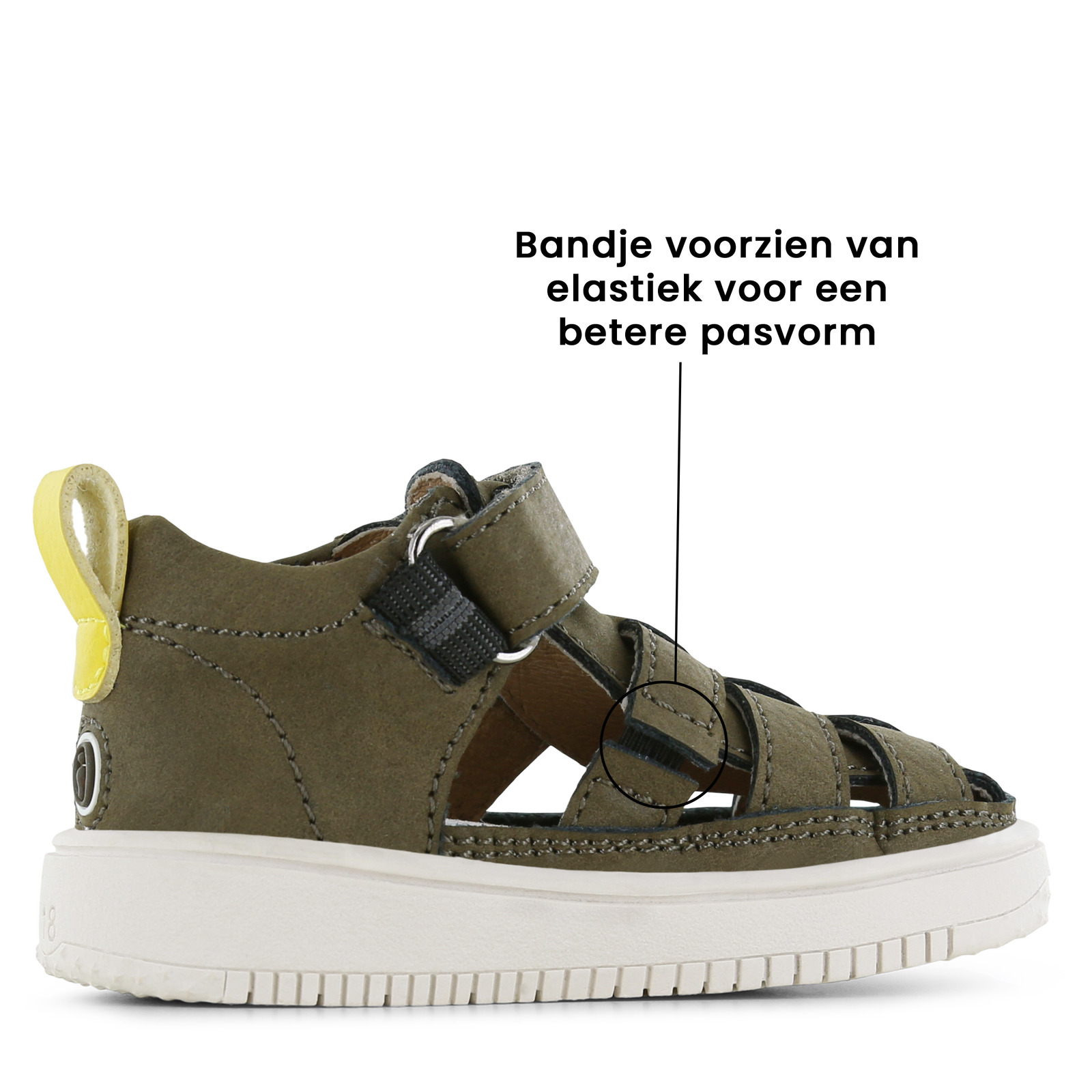 Shoesme dunkelgrüne Sandale