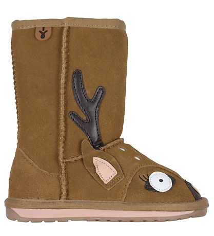EMU Australia BamseStøvler - Chestnut m. Hjort