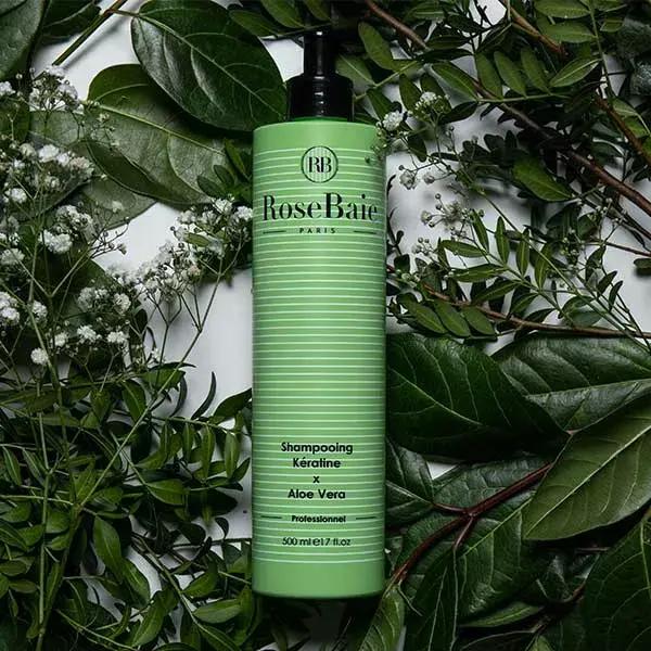 Shampoo Rosebaie Queratina x Aloe Vera 500ml