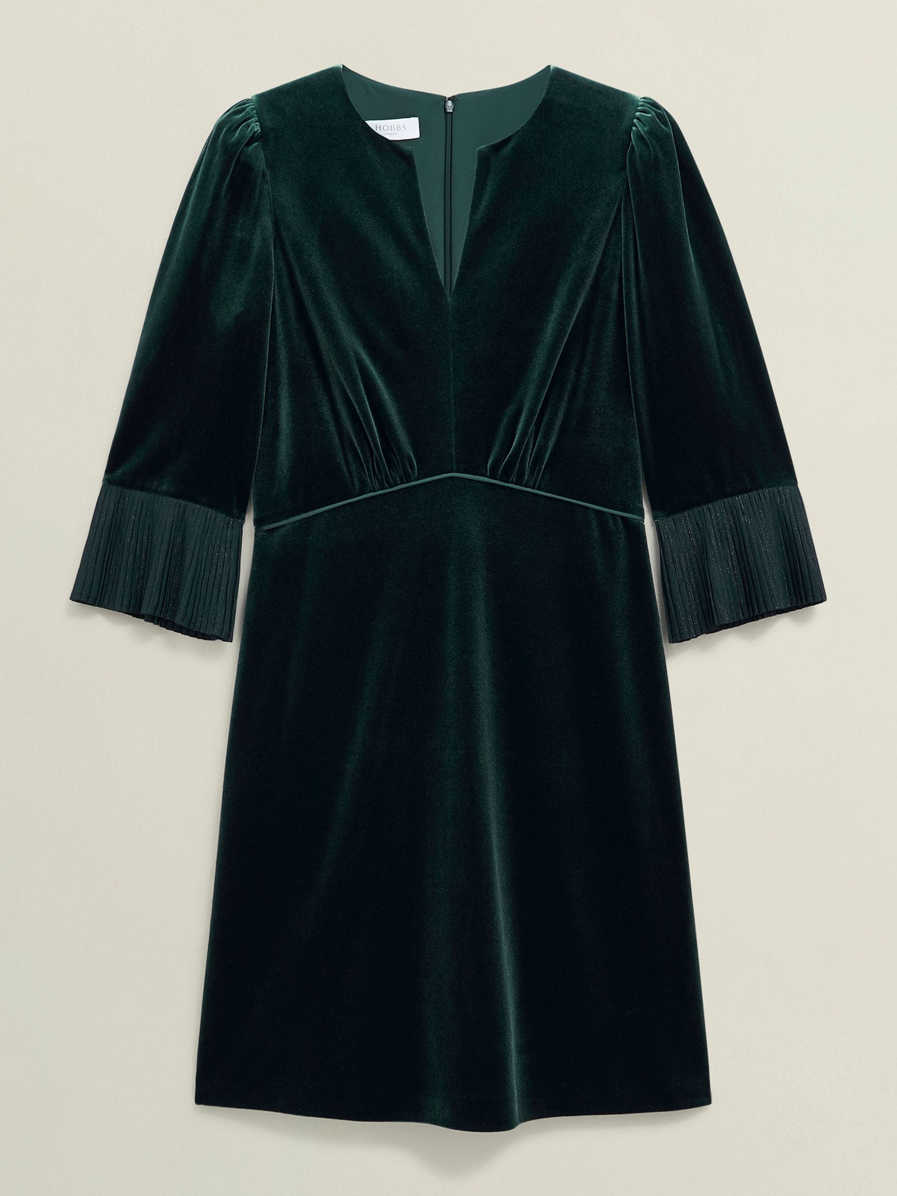 Hobbs Violet Velvet Dress