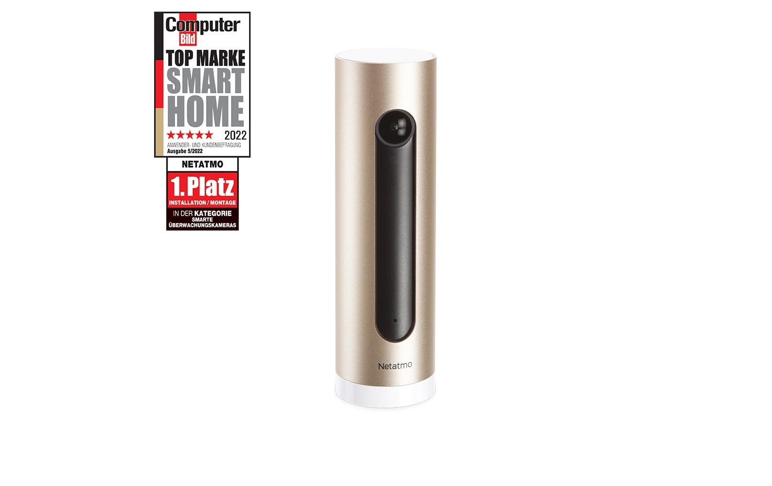 Netzwerkkamera Smarte Aussenkamera + Innenkamera Bundle<br>Netatmo Smarte Aussenkamera + Innenkamera