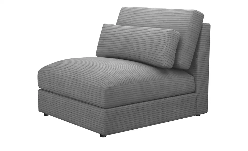 Element Branna Anthrazit Cordstoff 1-Sitzer