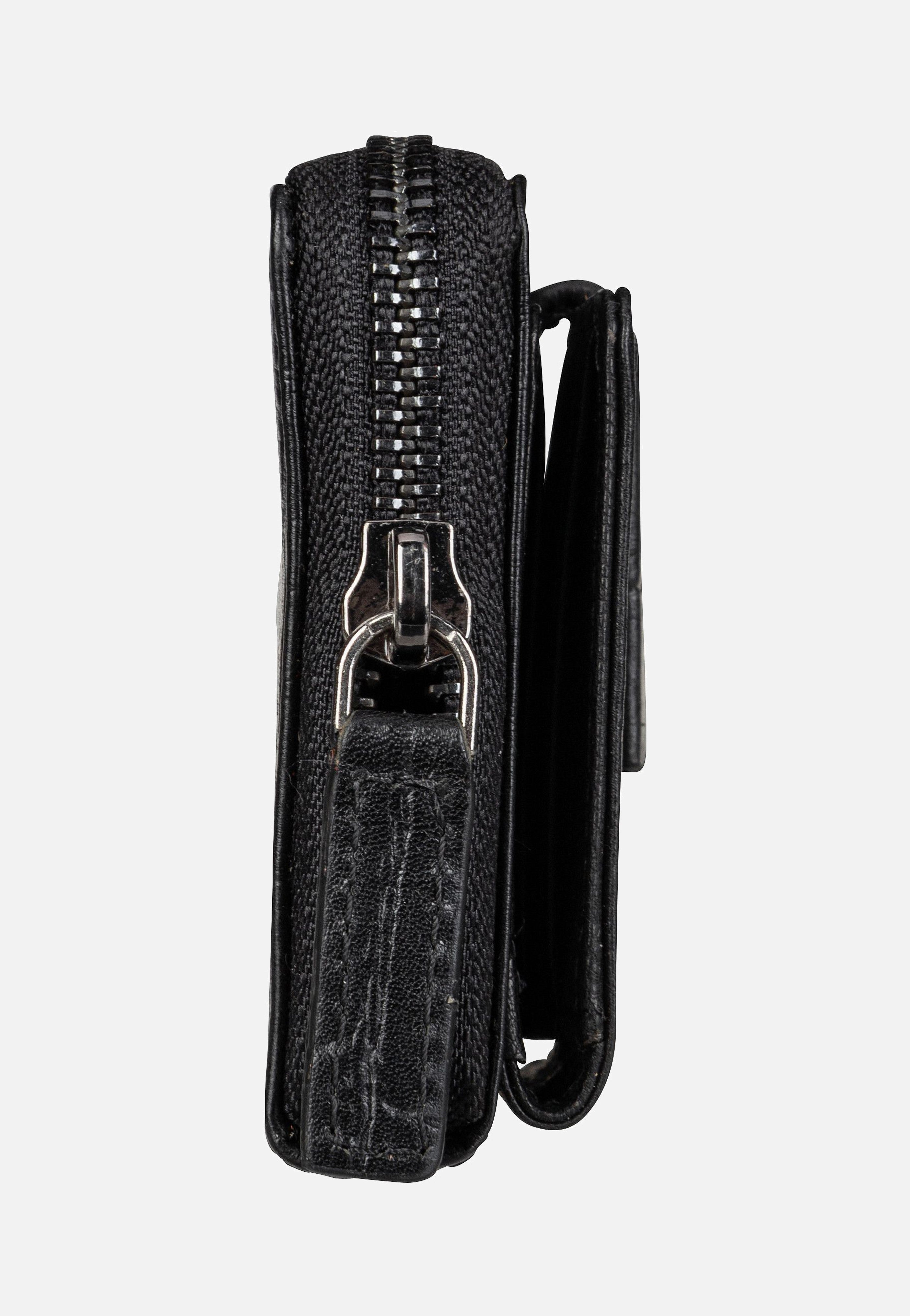 Nevio Zip 5911 Schwarz - Portemonnaie