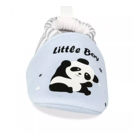 Chaussons BLEU FREEMOUSS BOY LAYETTE