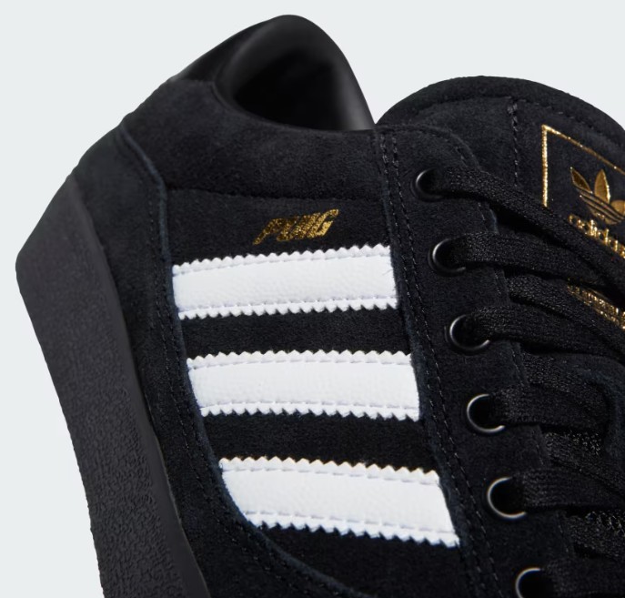 Adidas Skateboarding Puig Indoor Core Black Cloud White Gum 7 US / 40 EU