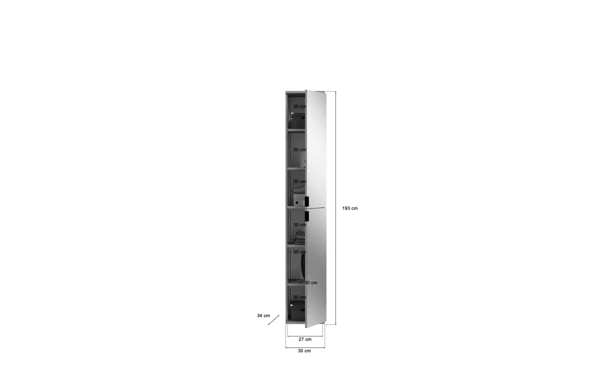 Garderobenschrank
