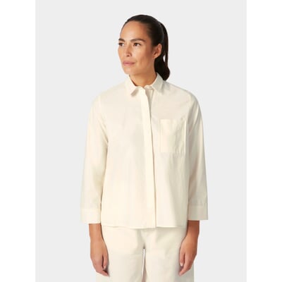 Damenbluse 3/4-Arm, Naturweiß