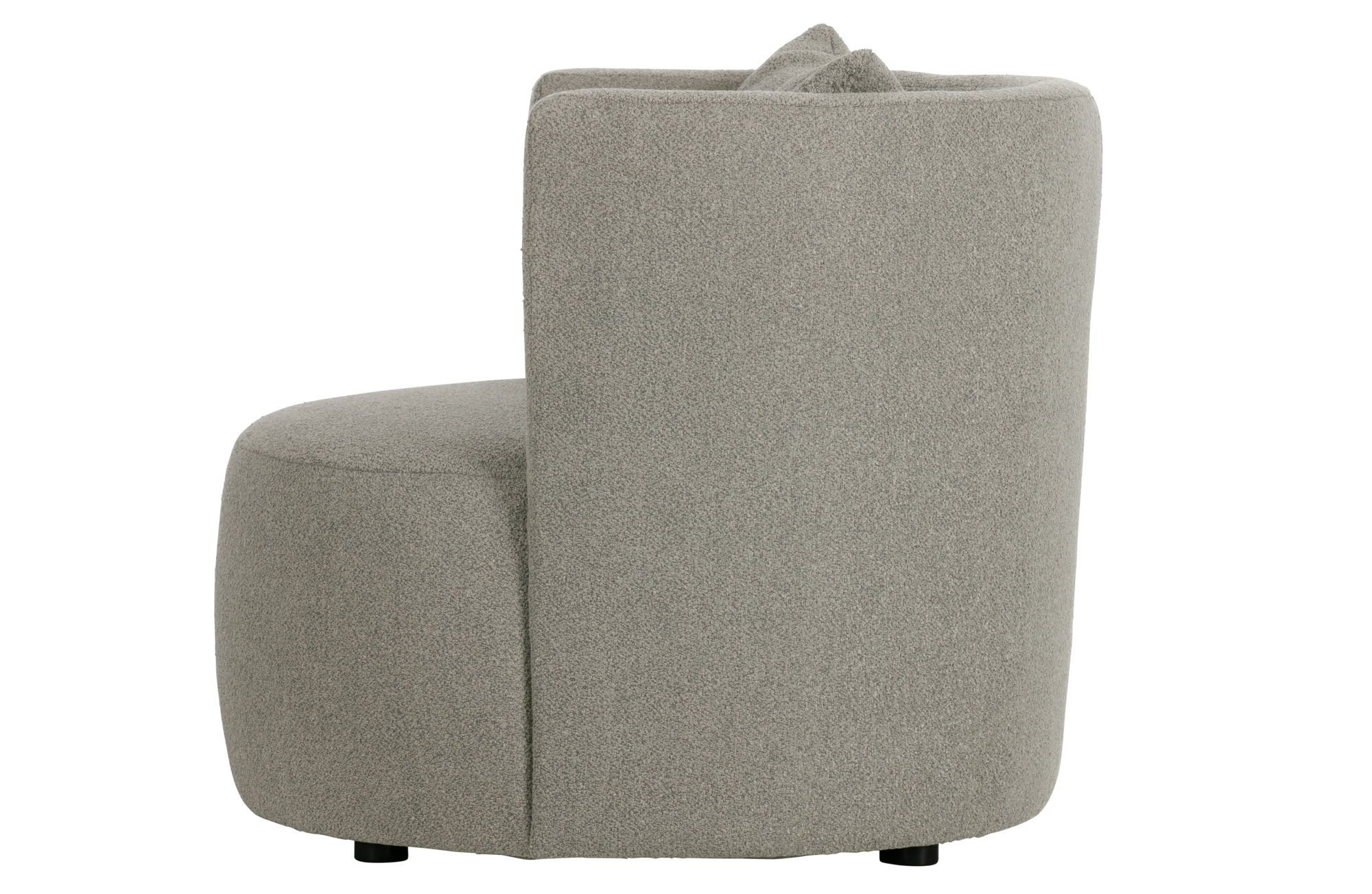 vtwonen fauteuil Explore bouclé Lichtgrijs