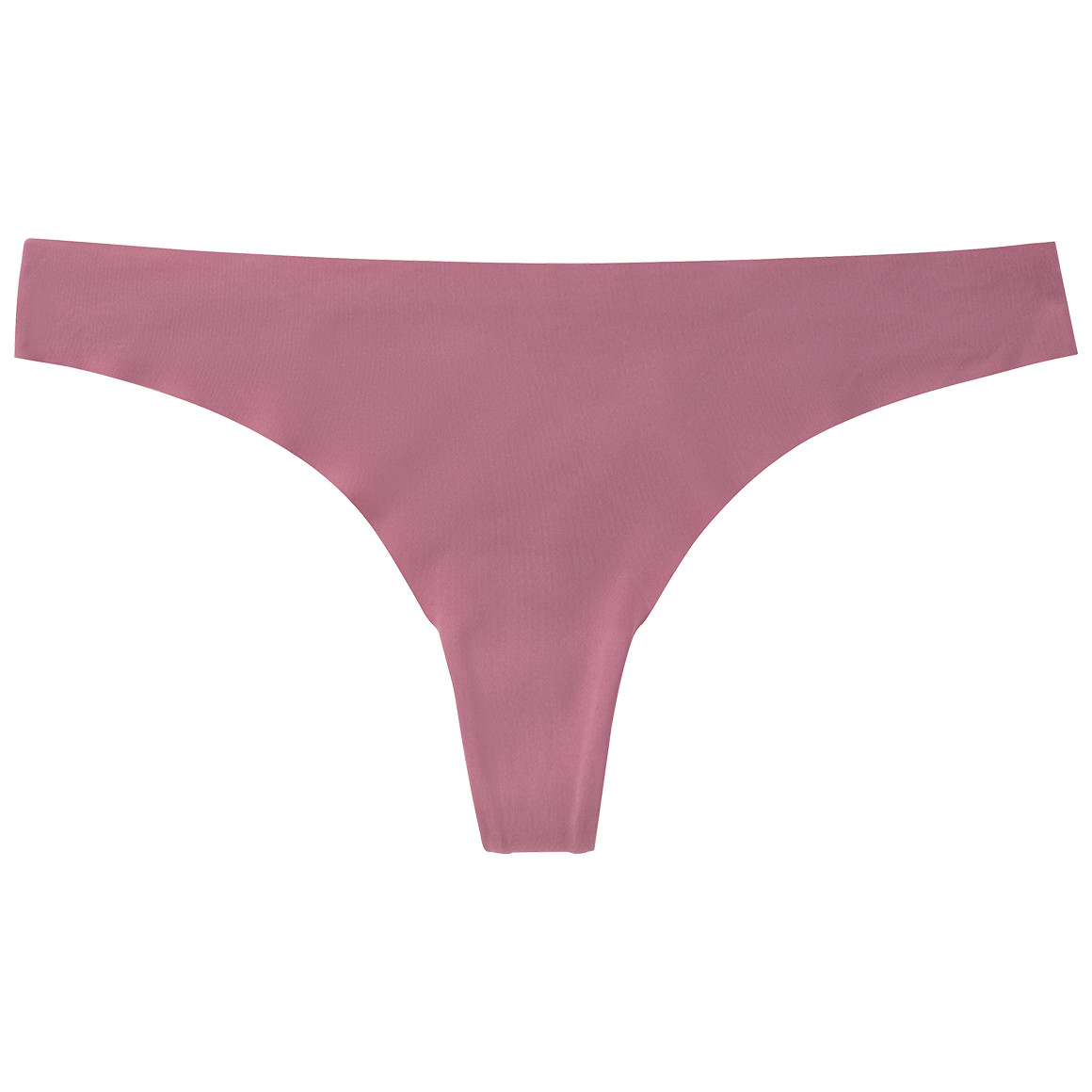 Gina Benotti Damen Seamless-String im Basic-Look beere