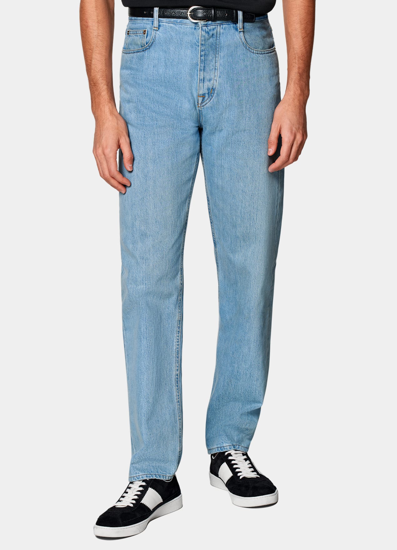 Jean Straight Leg bleu clair