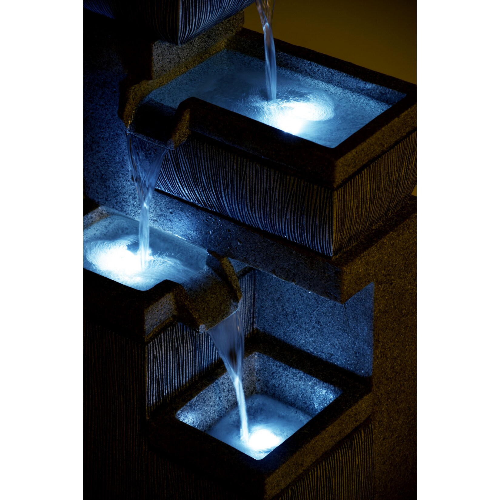 Dobar 96130e Design-Gartenbrunnen mit 4 Stufen