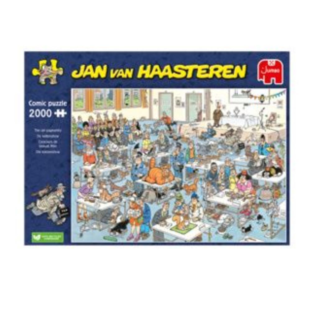 Die Katzenshow 2000 Teile