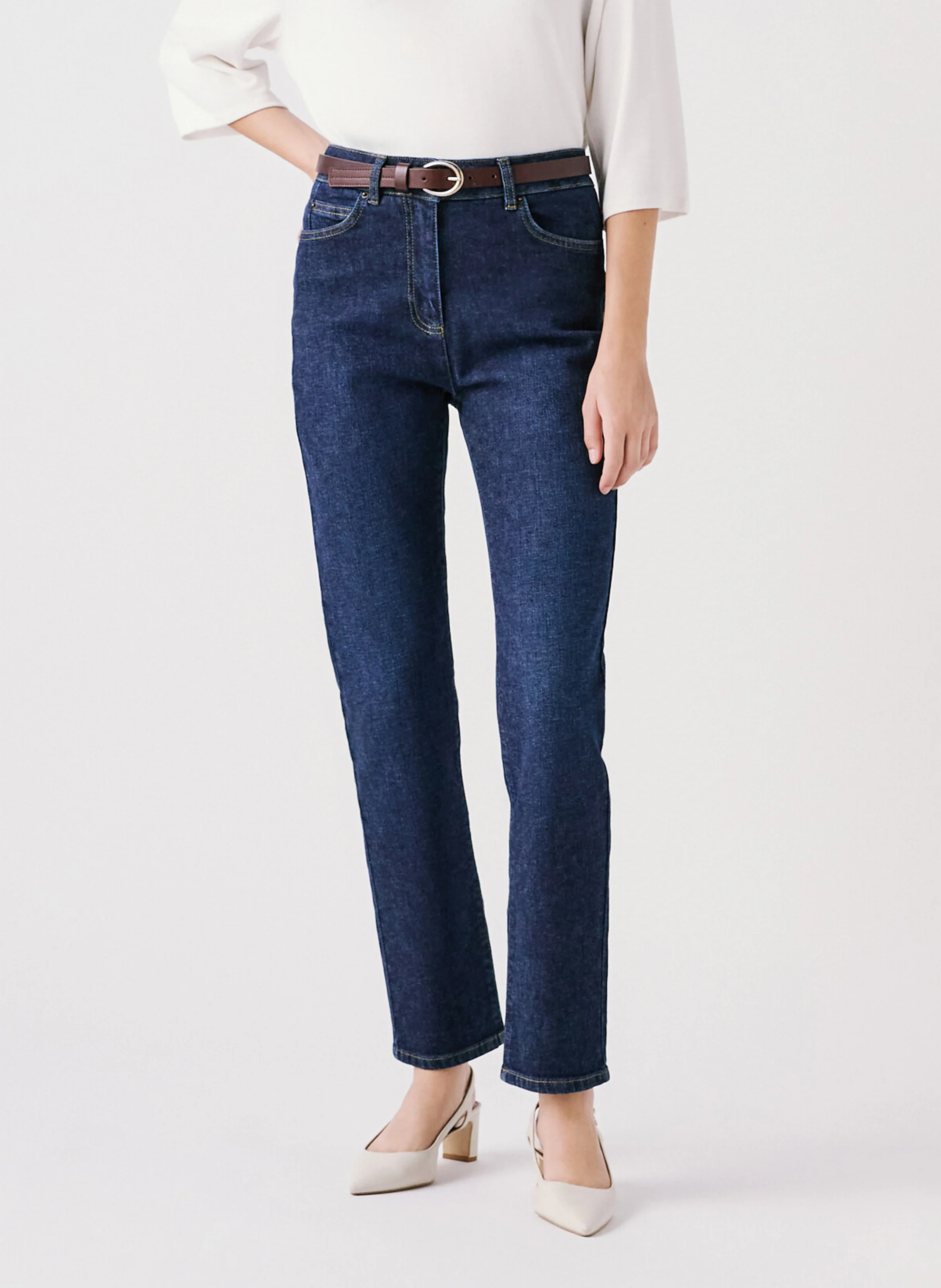 POP - Jean droit | Bleu