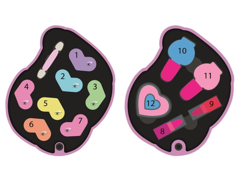 Kinder make-up set
