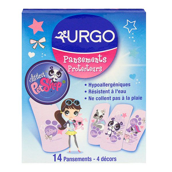 Pansements protecteurs enfants Petshop 14