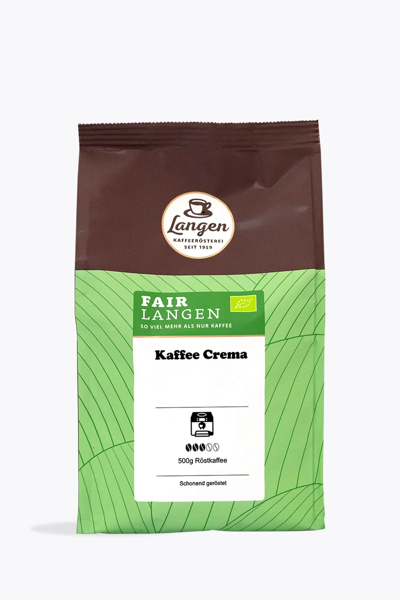 Langen fairLANGEN Cafe Creme Bio 500g