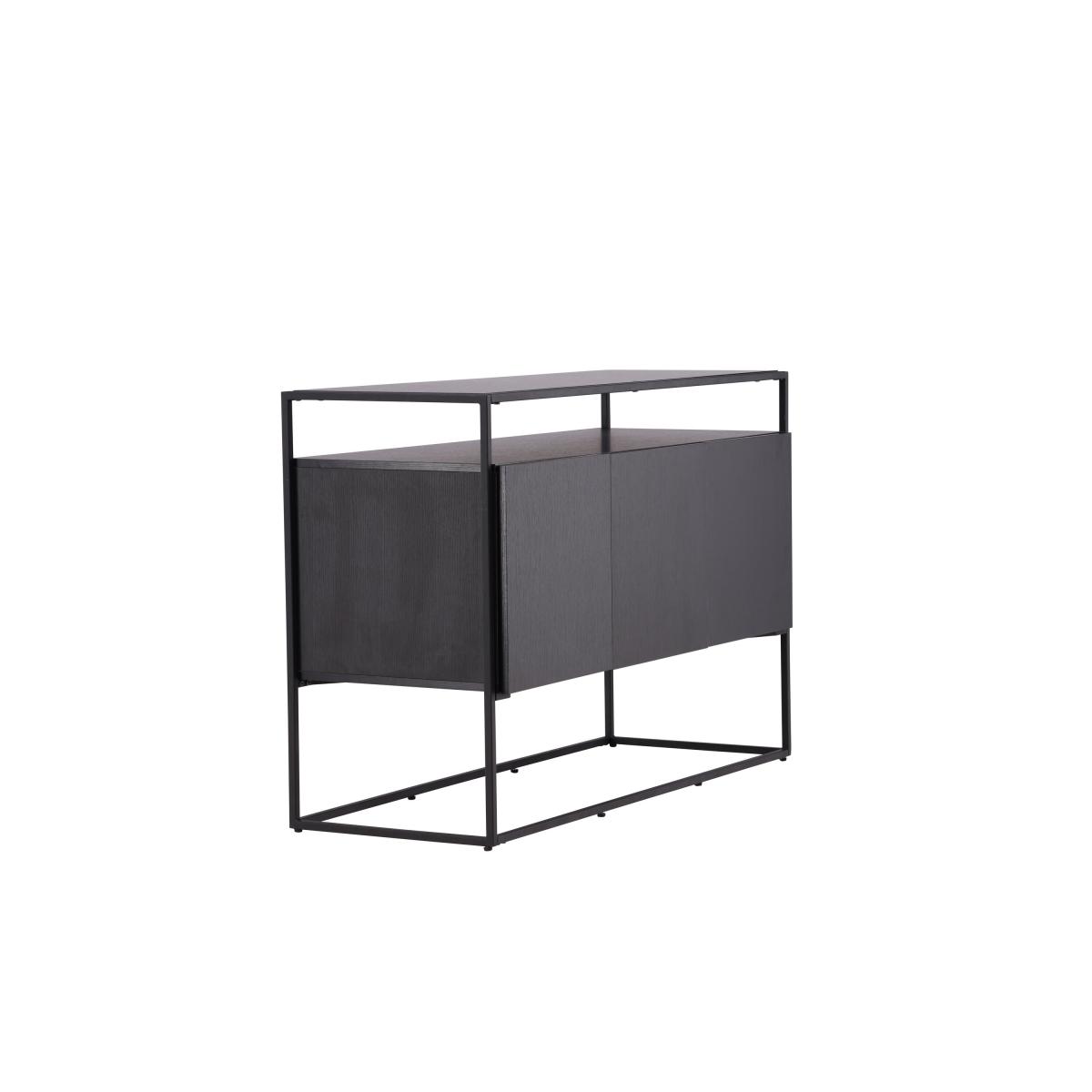 Svea - Soko dressoir - 120 cm - zwart
