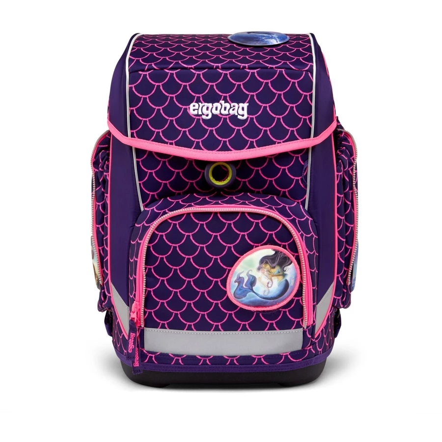 Ergobag Cubo Lumi - Schulranzen Set 5tlg. Modell 2024 PerlentauchBär