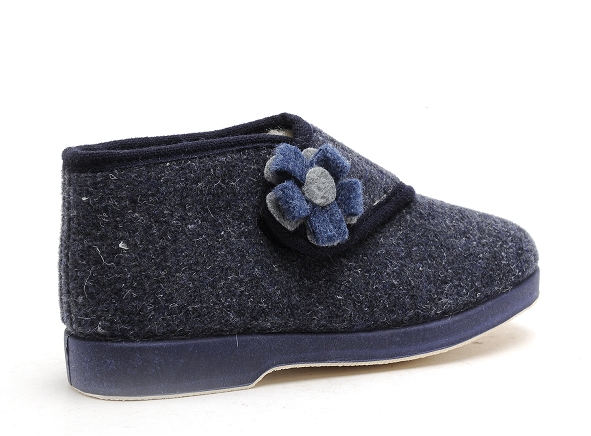 La maison de l espadrille chaussons femme 7644 5 bleu