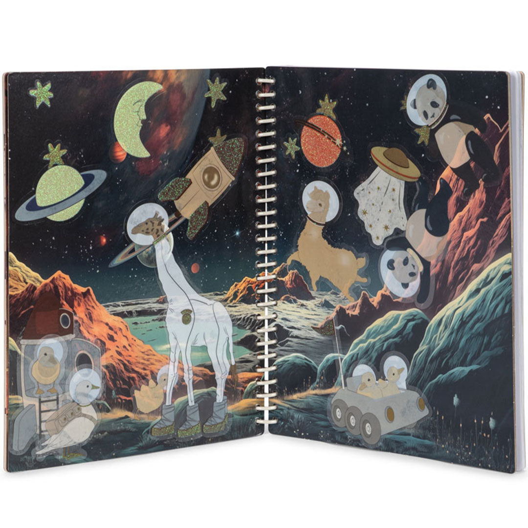 Konges sløjd stickerboek - circus