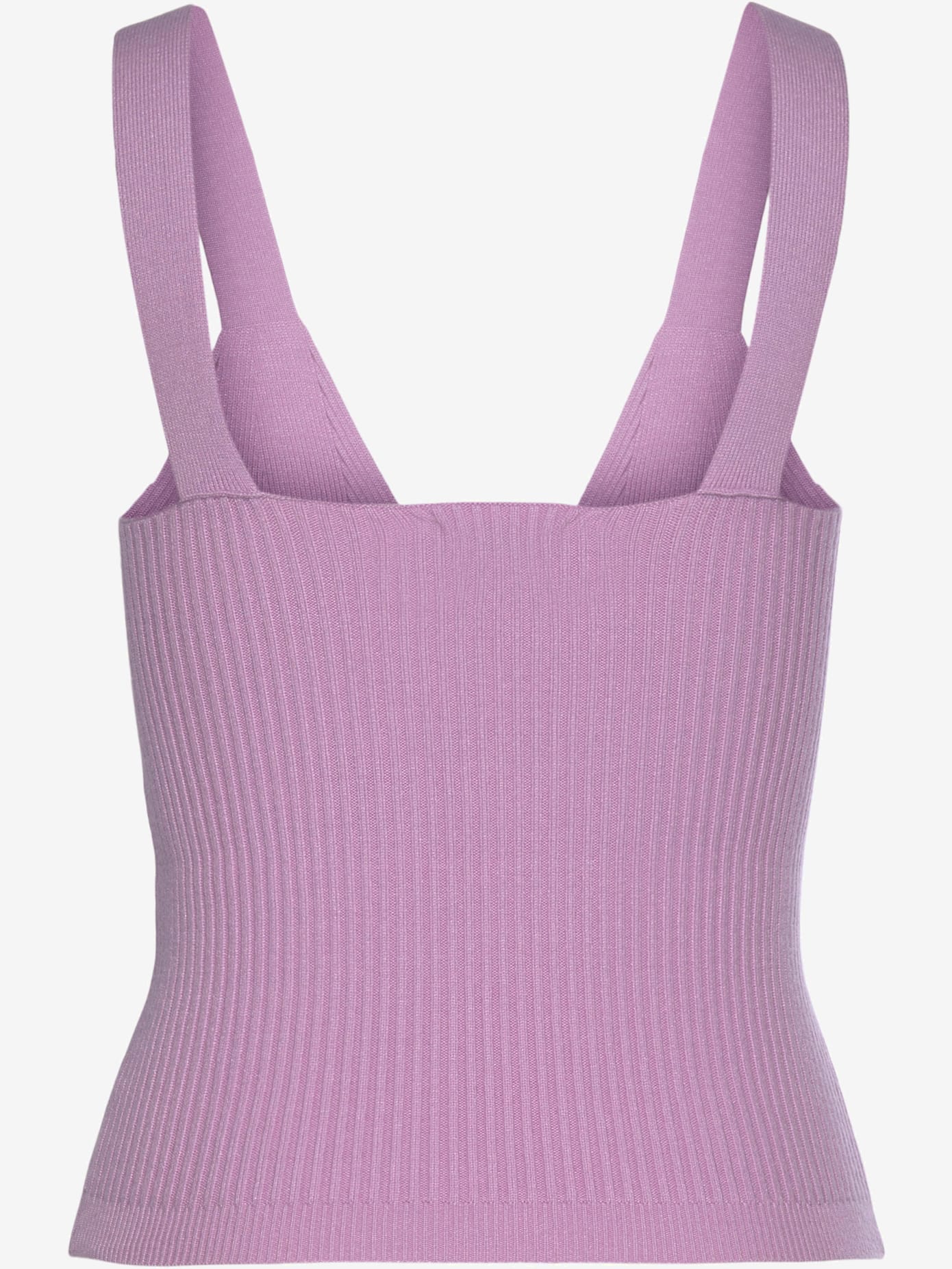 Débardeur en tricot encolure en v affinante