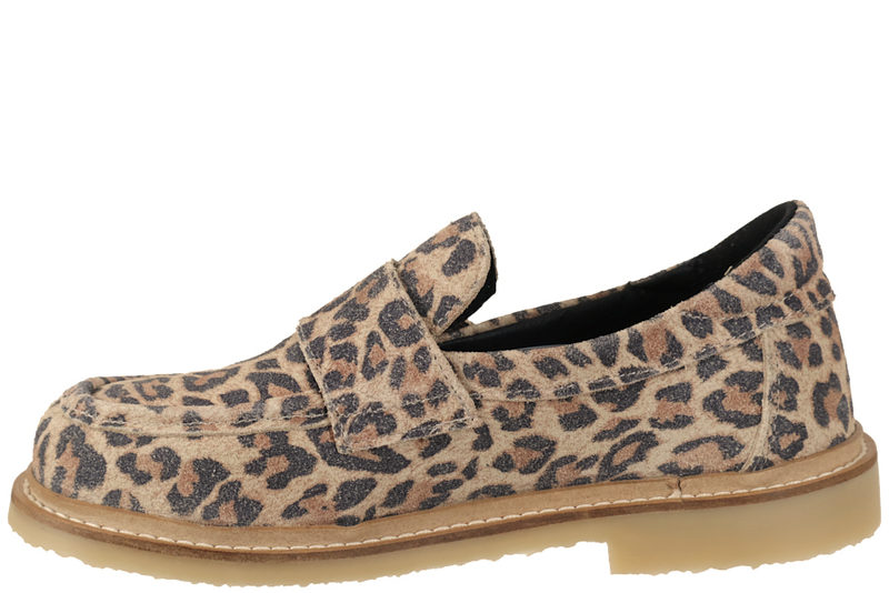NEW FEET LOAFERS I RUSKIND MED LEOPARDPRINT