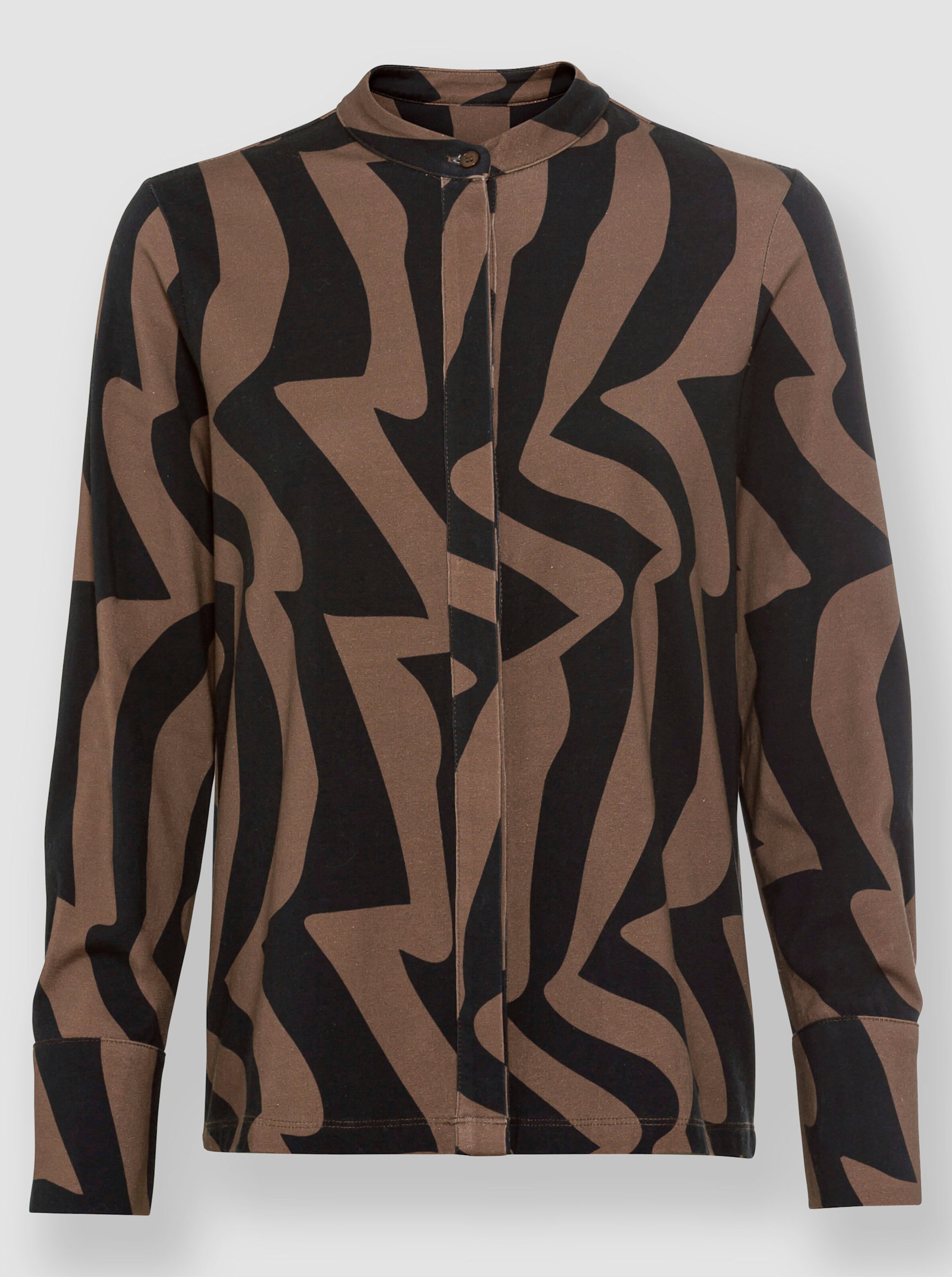 Jersey-Bluse