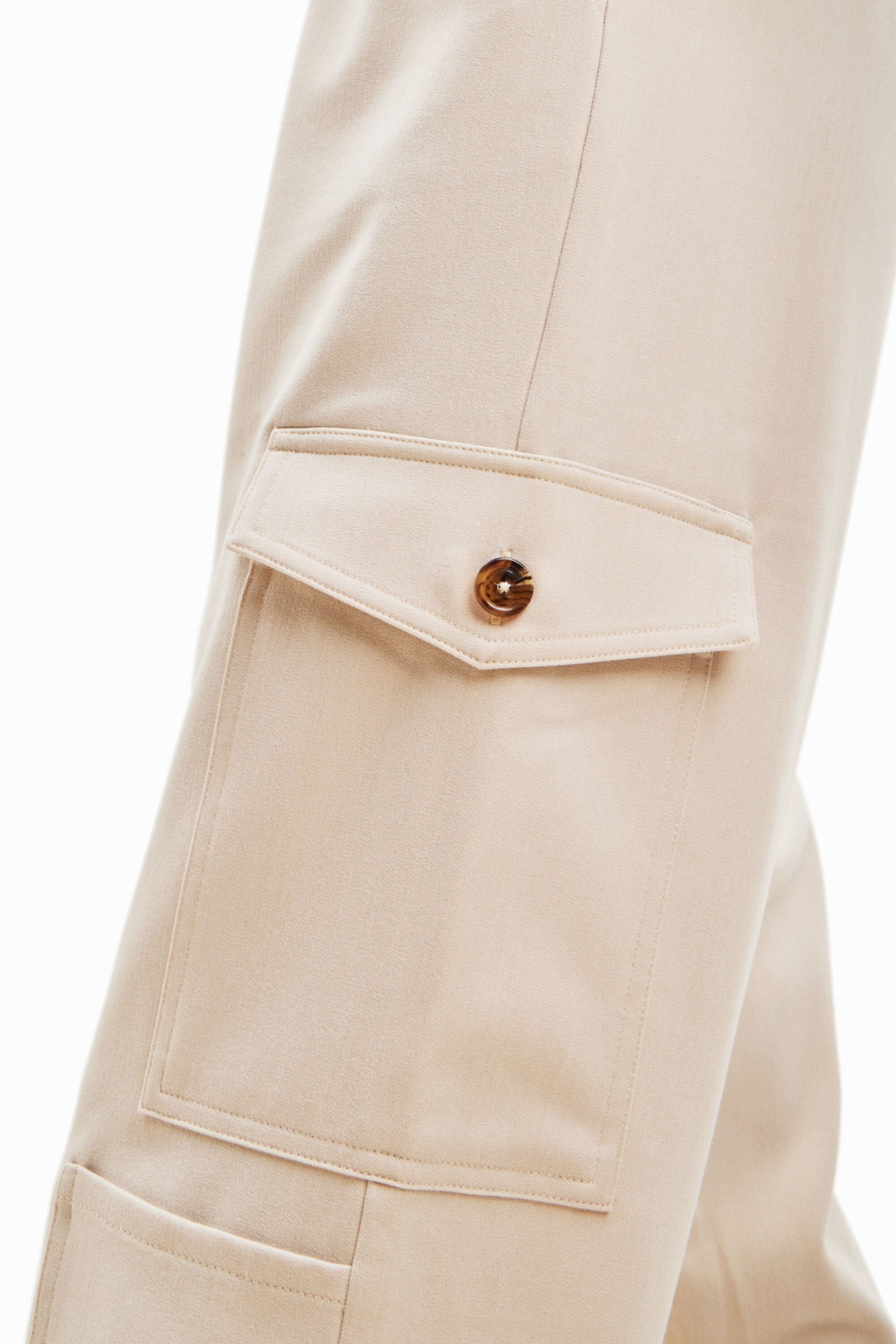 Pantalon cargo ample