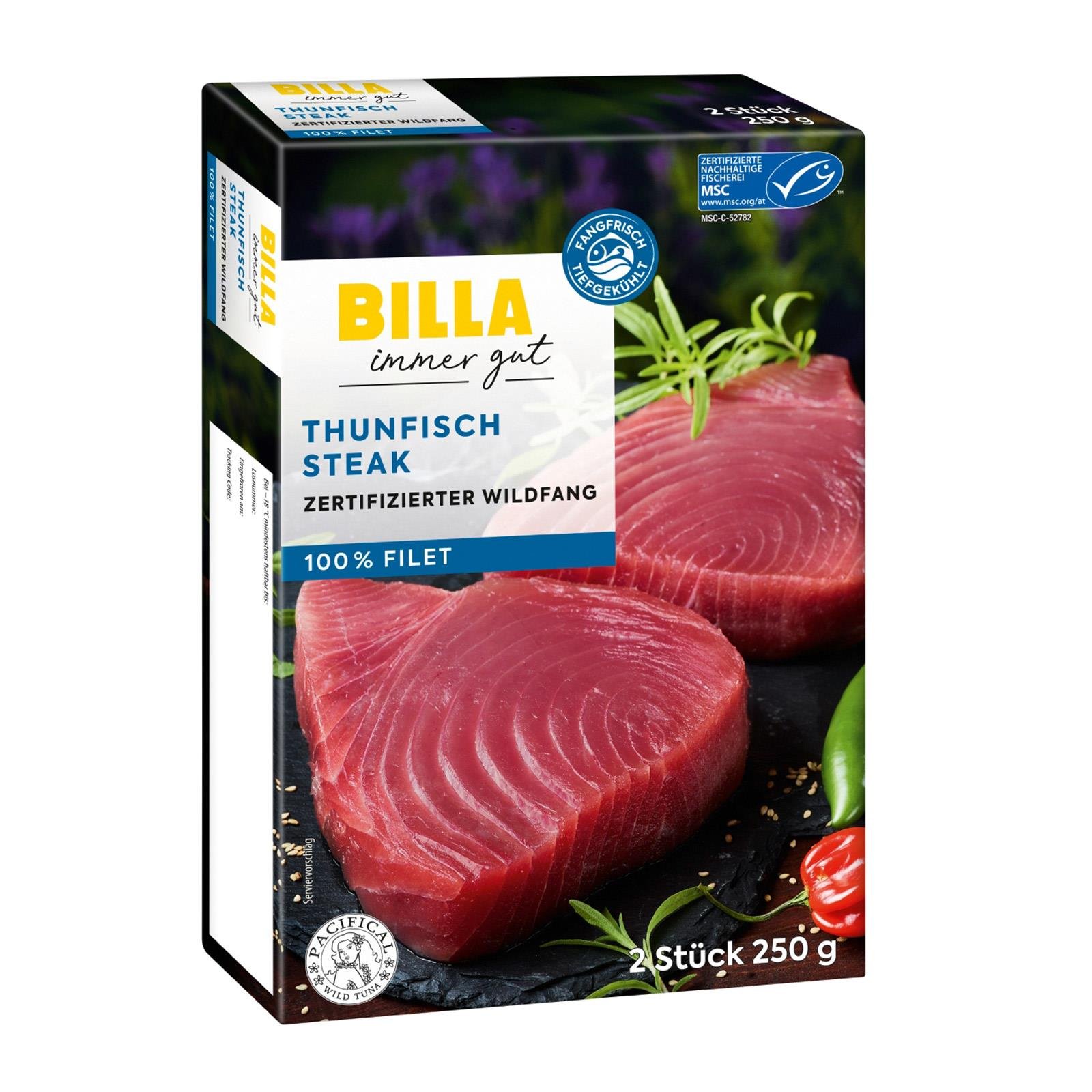 BILLA Thunfisch Steaks