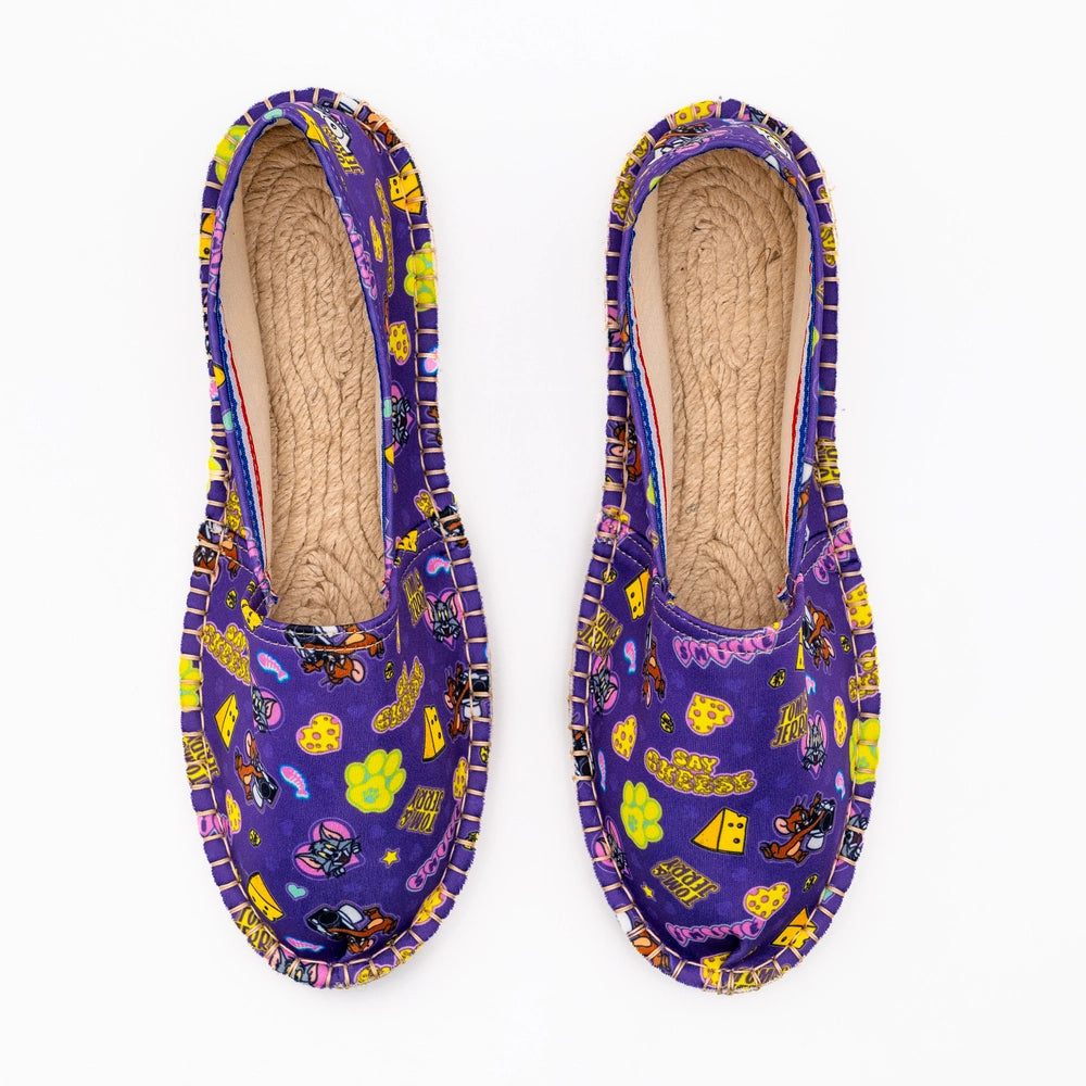 Espadrille Tom & Jerry Cheese