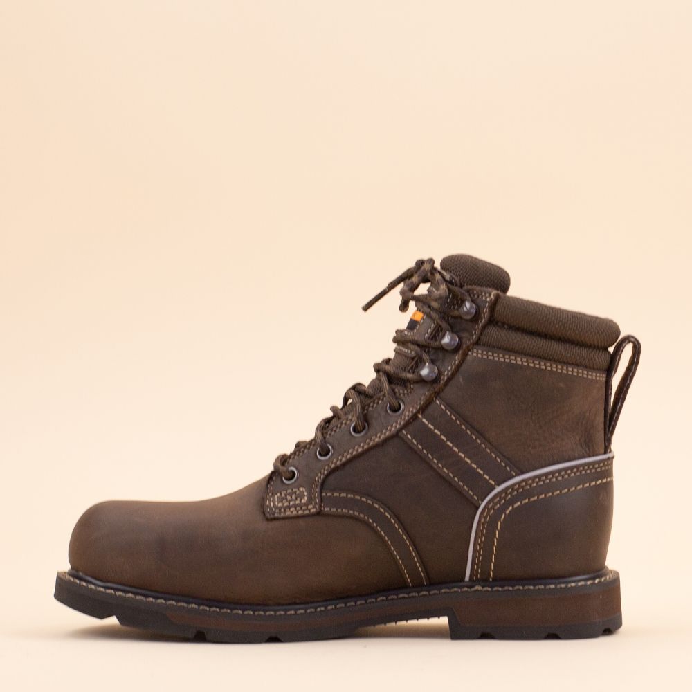 Ariat mens Groundbreaker Steel Toe bruin