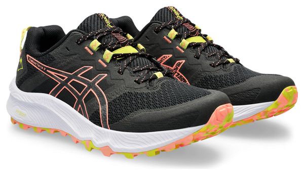 Chaussures de Trail Running Femme Asics Trabuco Terra 2 Noir Rose