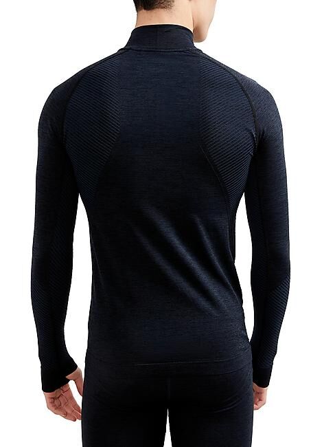 CRAFT - T-SHIRT ML DEMI ZIP CORE DRY ACTIVE COMFORT HZ M