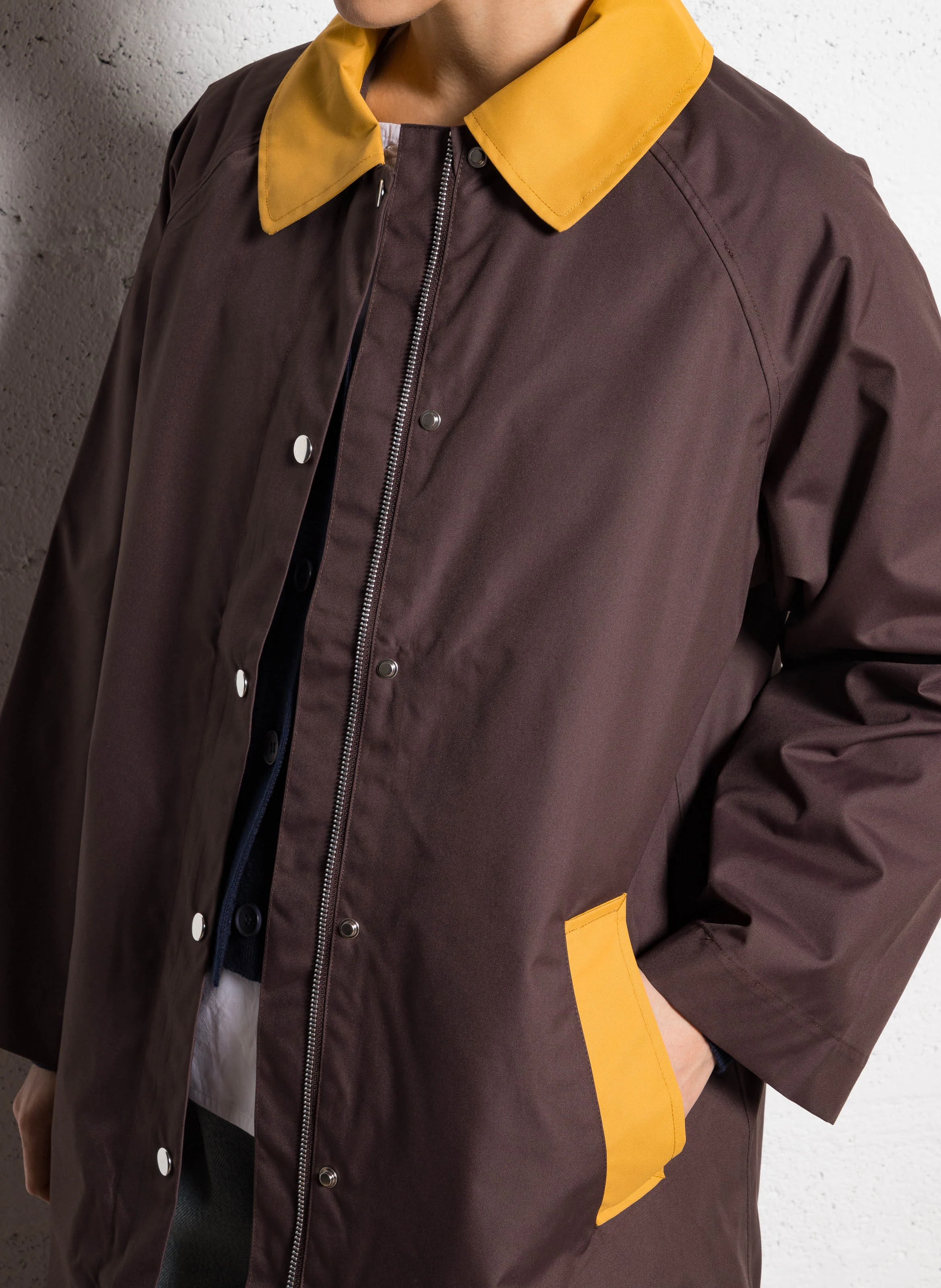 Trench-coat long| Noir