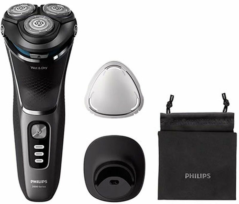 Philips - Shaver S3000 - Ontharingsapparaat - Zwart - Kunststof