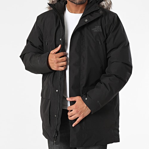 Parka Capuche Arctic Goretex A84I3 Noir
