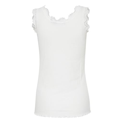 Fransa Hizamond Top, Hvid, XXL