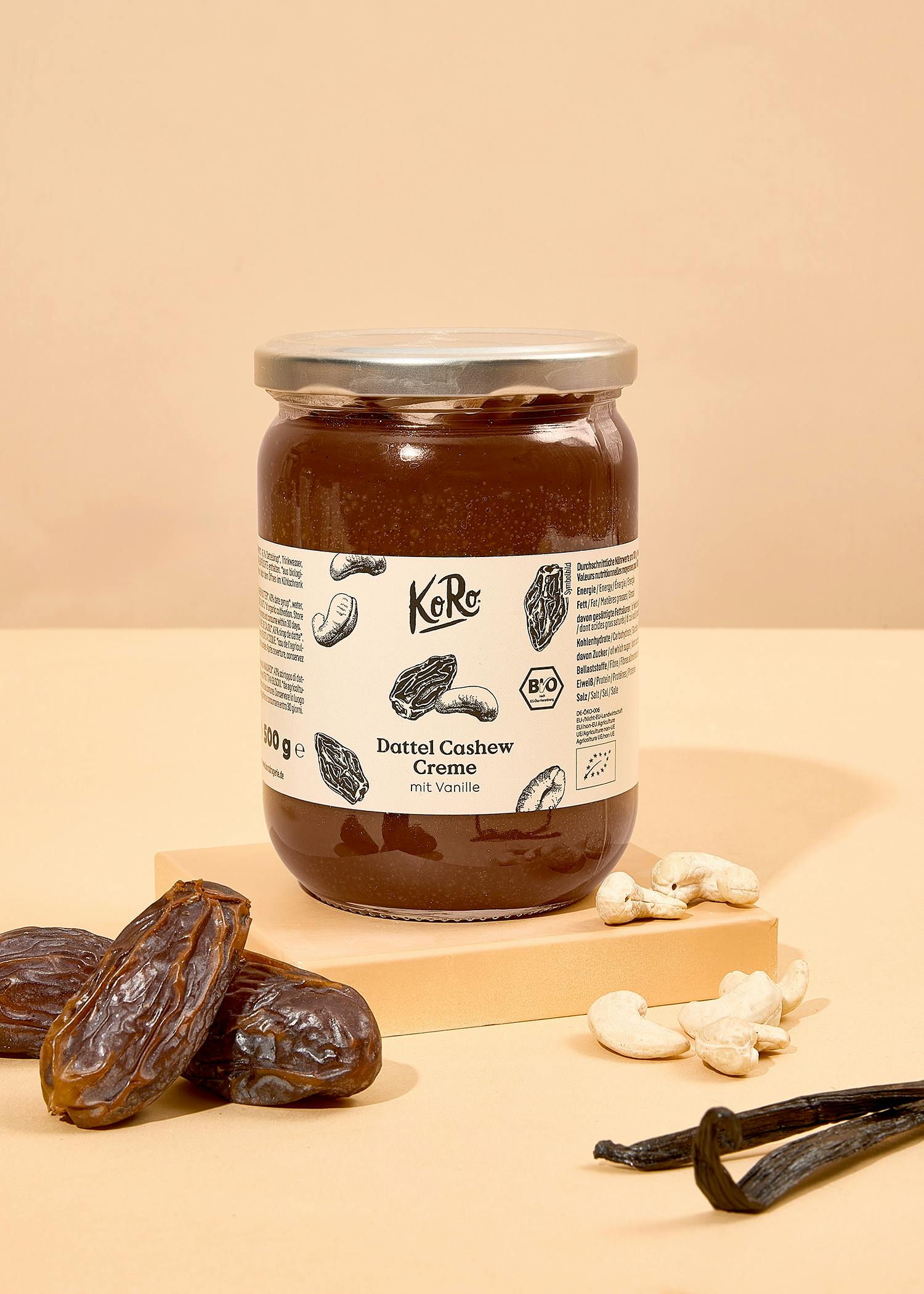Bio Dattel Cashew Creme 500 g