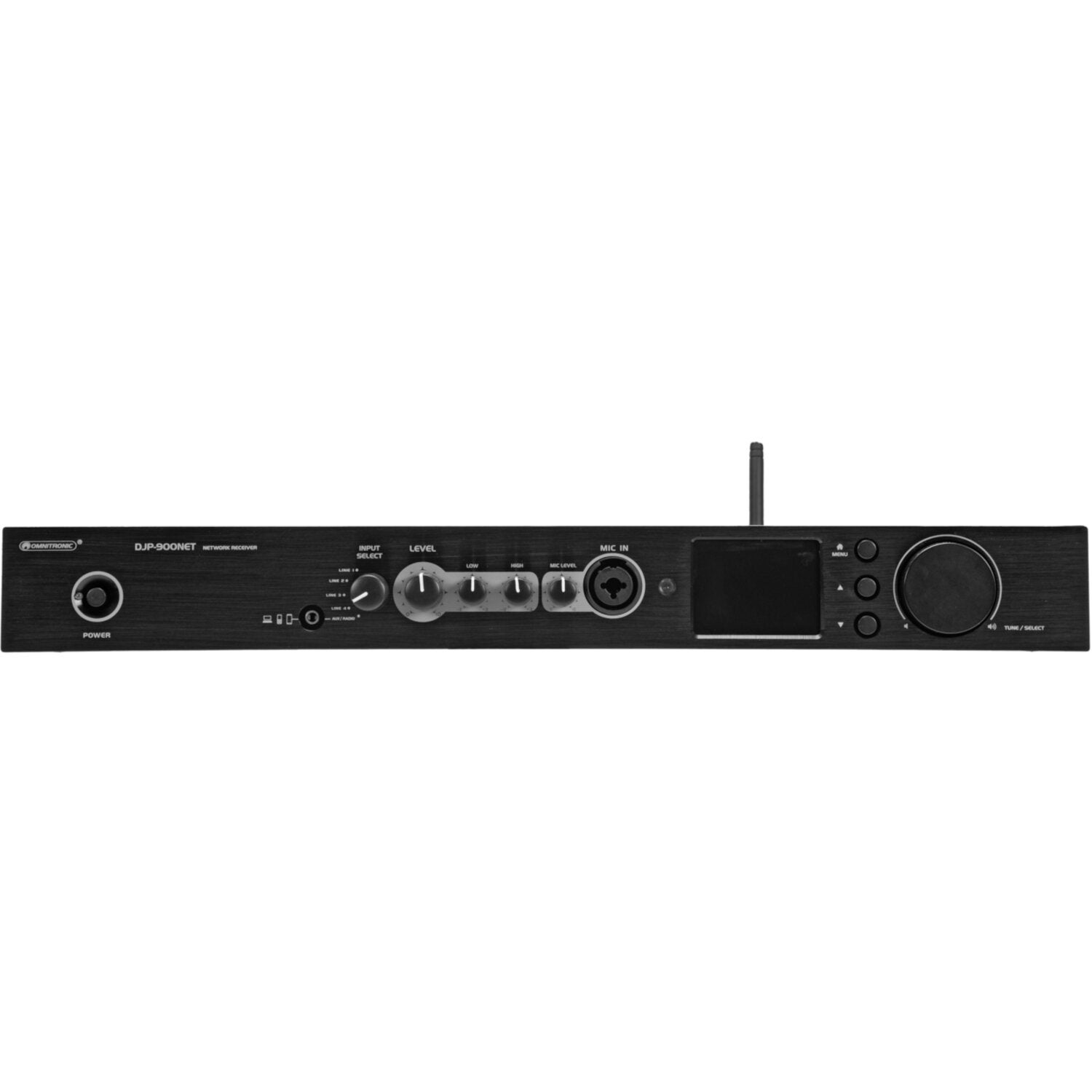 Omnitronic DJP-900NET versterker met internet radio
