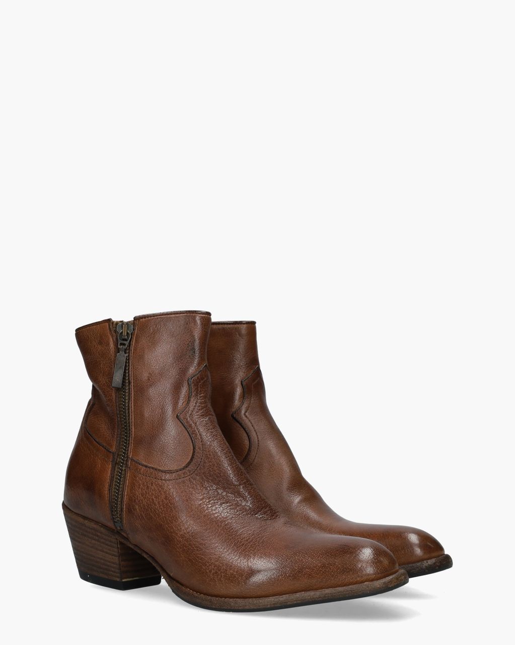 Paul Silence FC10 Cognac Dames Enkelboots