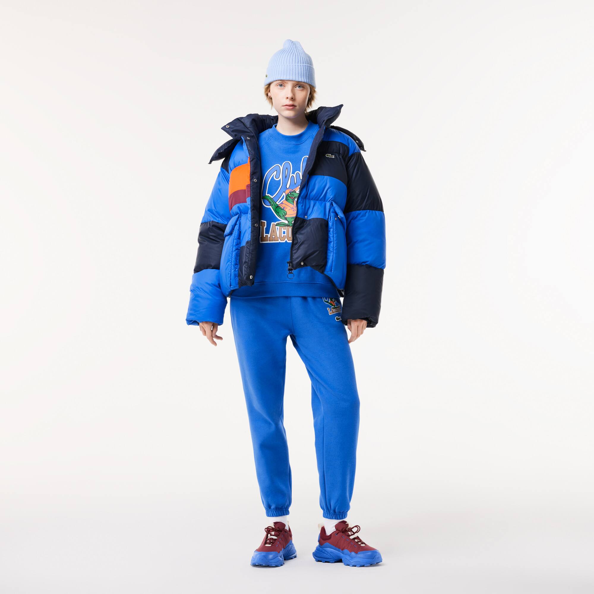 Sweatshirt Jogger loose fit à manches raglan Sweatshirts - Bleu - Lacoste - Unisex