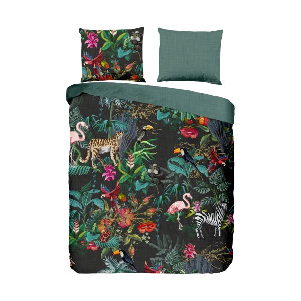 Muller Textiel Funky Dekbedovertrek - Multi - 140 x 220 cm