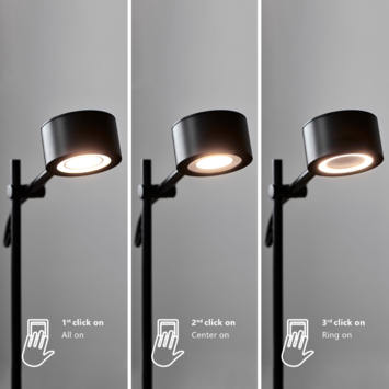 Nordlux Nordlux wandlamp Clyde zwart