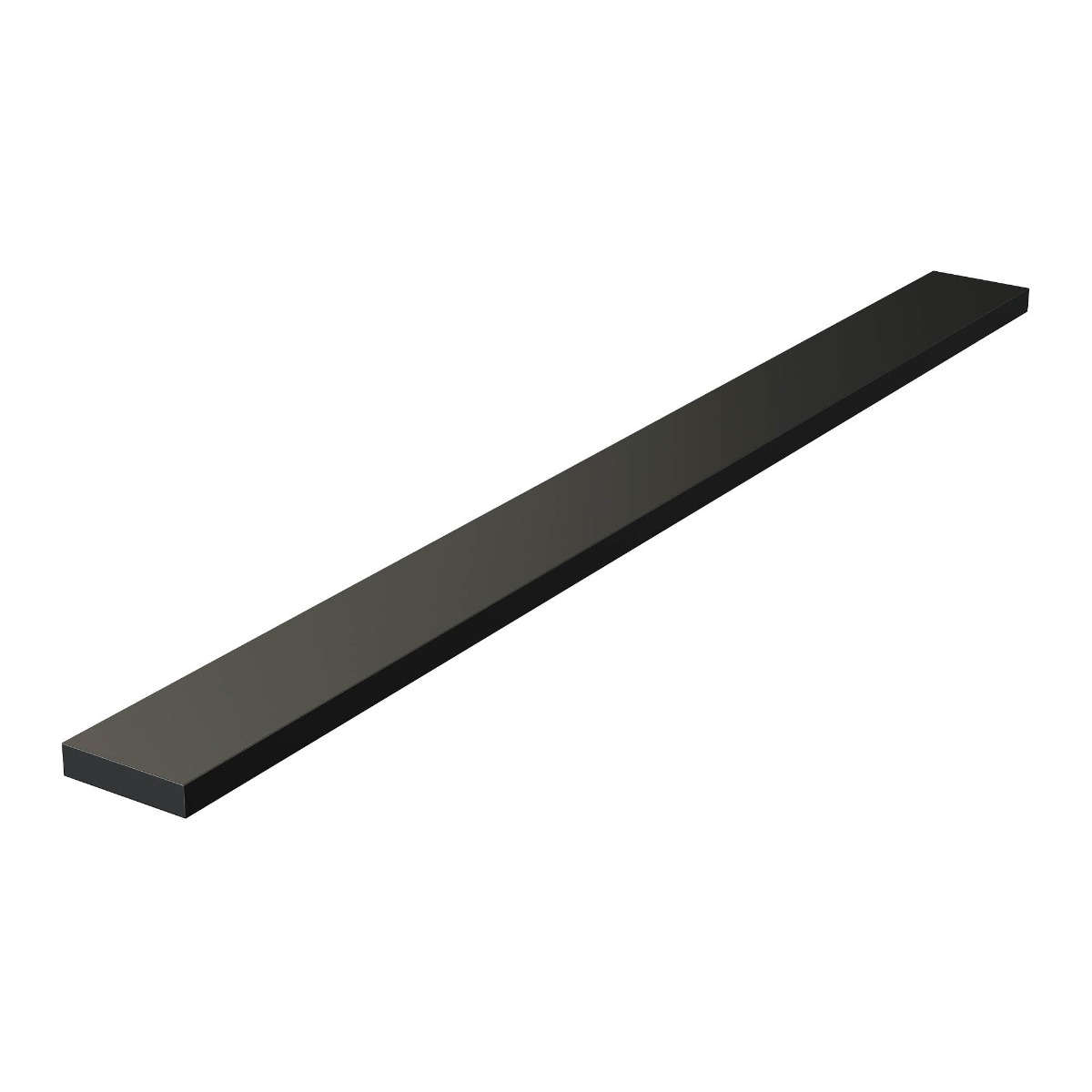 Brauer los multifunctioneel tegelinlegrooster 70cm zwart mat