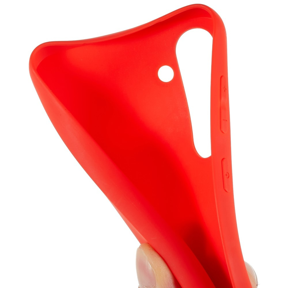 Samsung Galaxy A54 5G Gummi Case Schutzhülle - Rot (Matt)
