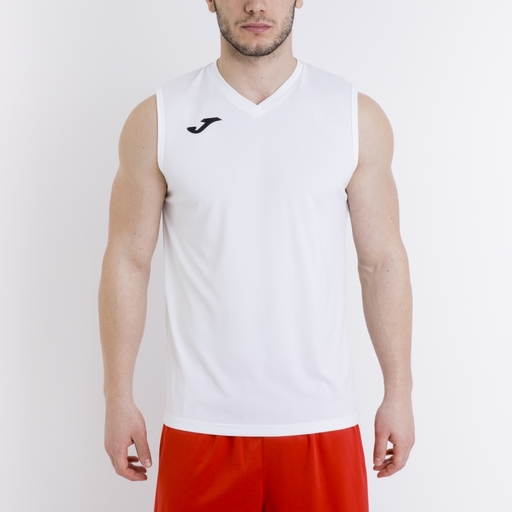 Camiseta Sin Mangas Joma Combi Blanco