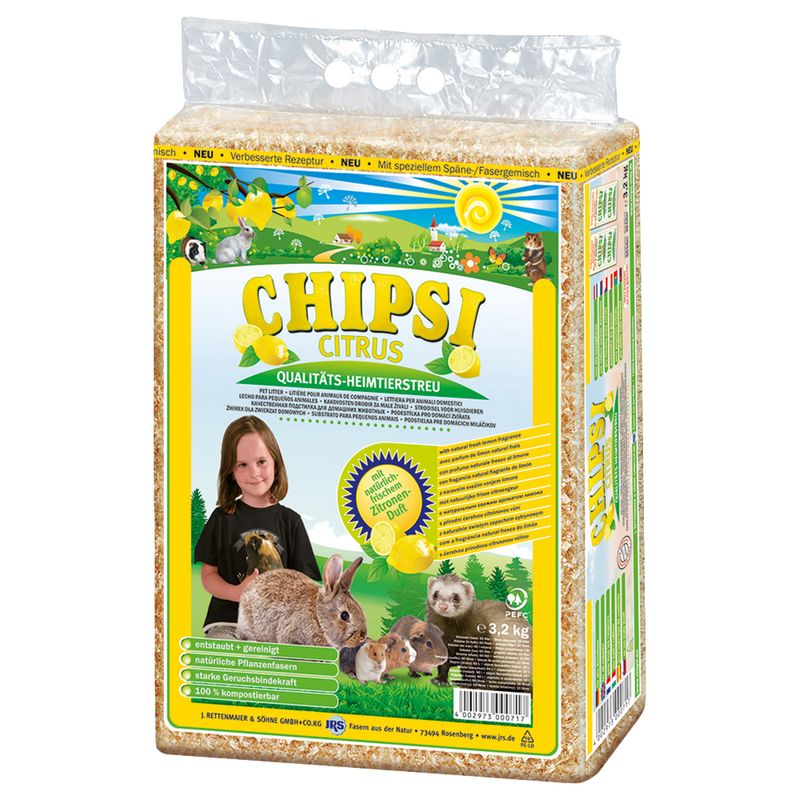 Litière Chipsi Citrus à prix discount sur bitiba.fr