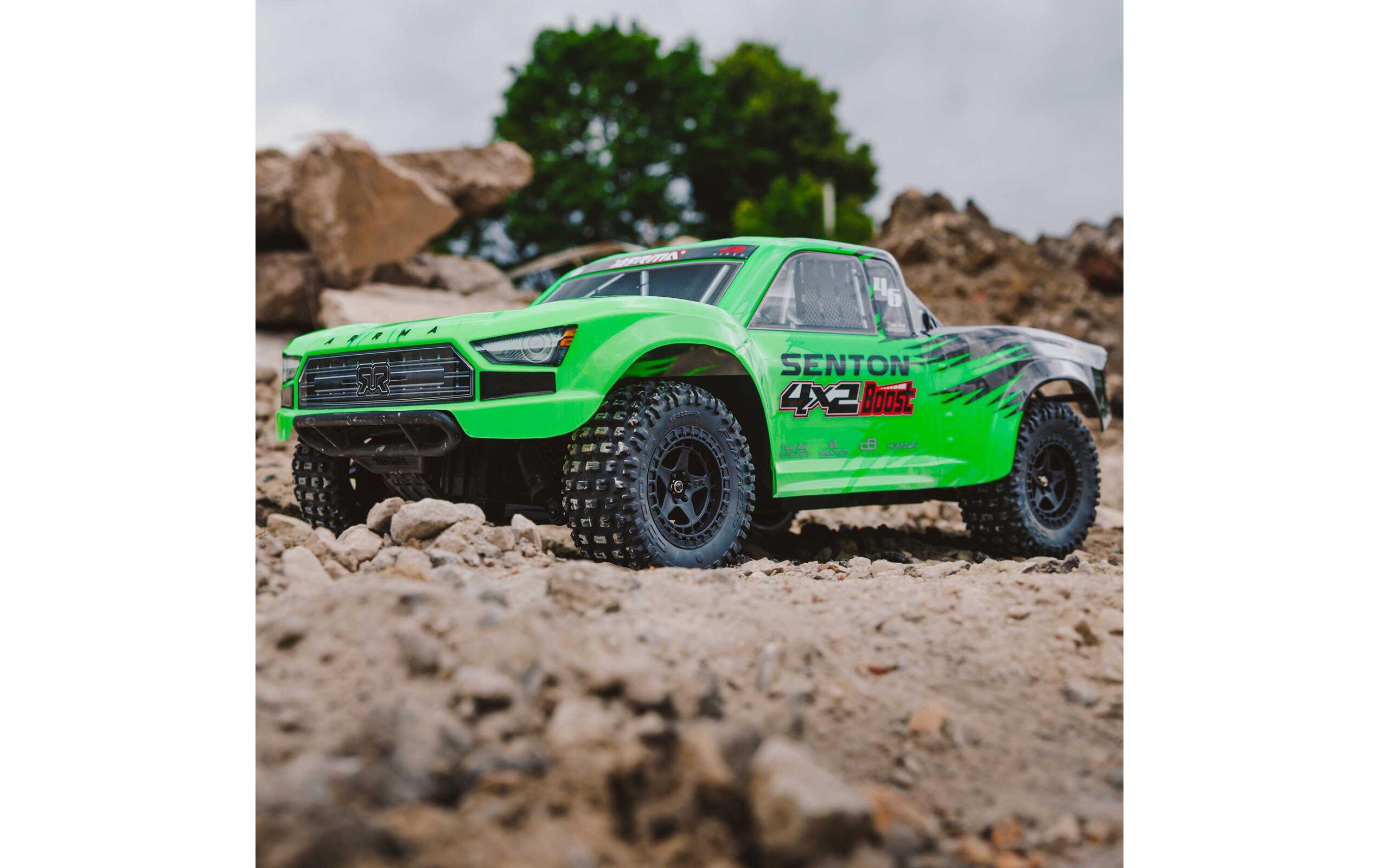 Short Course Truck Senton 4x2 Boost Mega, Grün RTR, 1:10<br>2WD Trophy Truck als RTR Komplettset