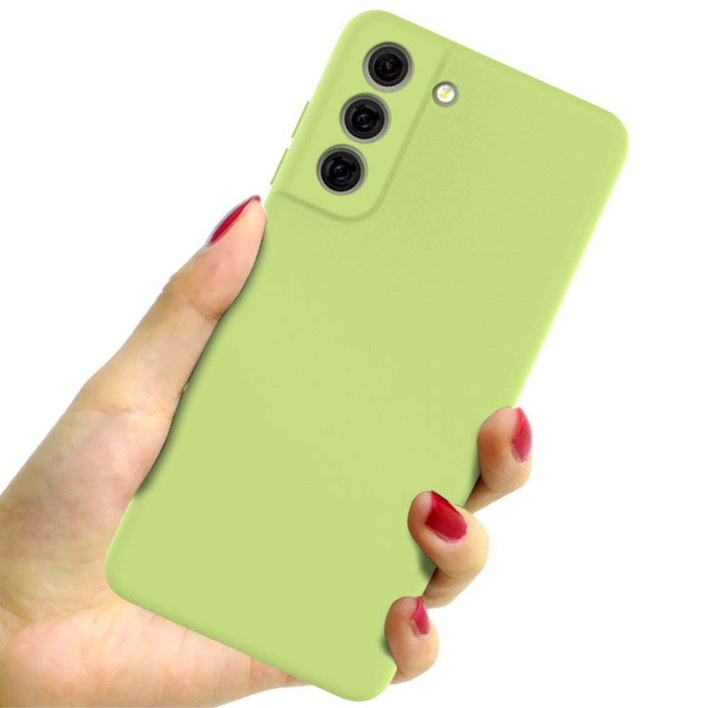 Samsung Galaxy S21 FE 5G Gummi Case Ultra Thin Hülle - Grün