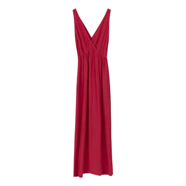 Xirena Robe Faedra Gaze de Coton | Rose fuschia